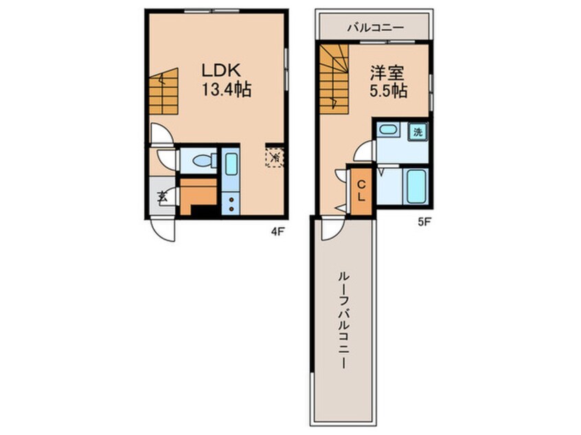 間取図 Fullea二子玉川