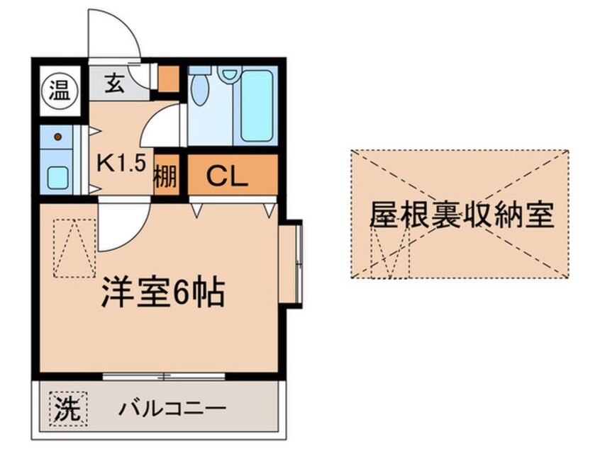 間取図 コートピア久が原