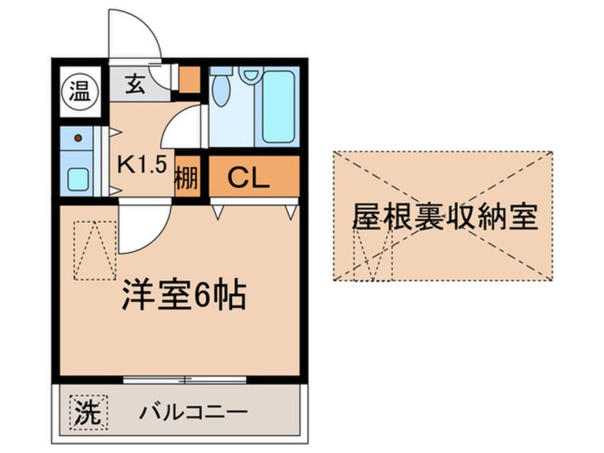 間取図 コートピア久が原