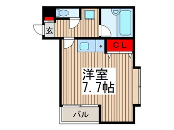 間取図 バウムリバティ