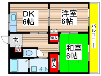 間取図 エスポワール