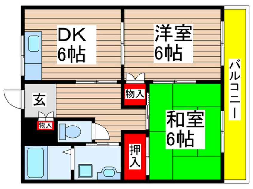 間取図 エスポワール