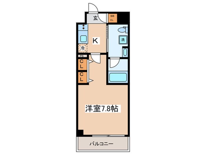 間取り図 アクサス池袋レジデンス（405）