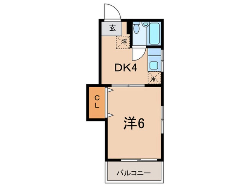 間取図 ハイツ斉藤