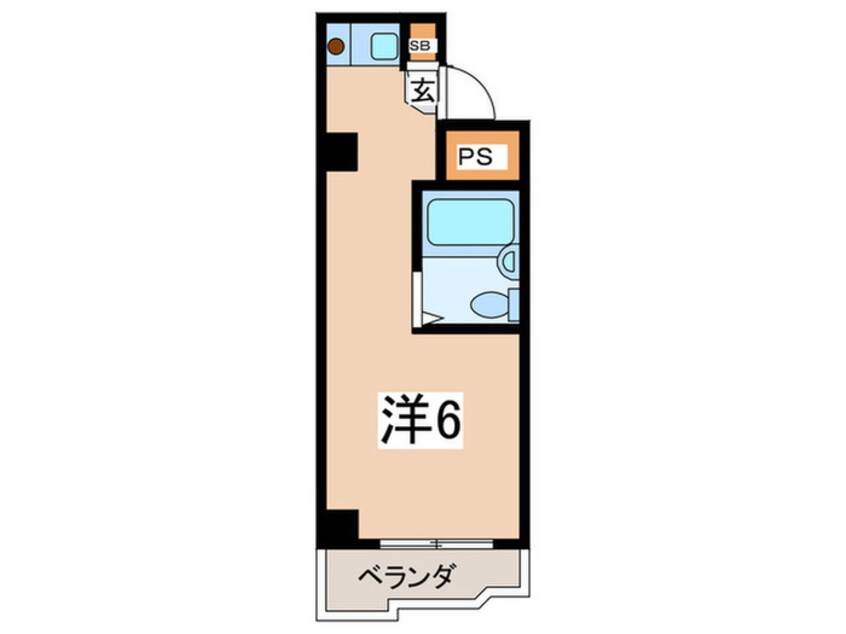 間取図 ﾗｲｵﾝｽﾞﾏﾝｼｮﾝ横須賀中央第２