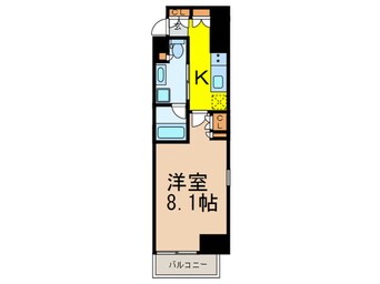 間取図 ﾌﾟﾗｳﾄﾞﾌﾗｯﾄ清澄白河Ⅱ