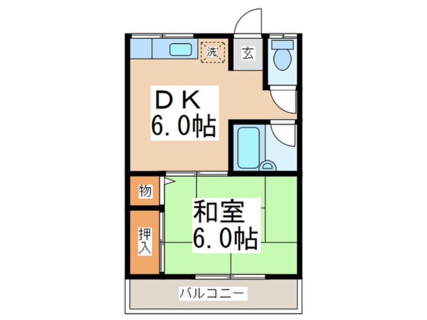 間取図 セイユウハイツⅢ