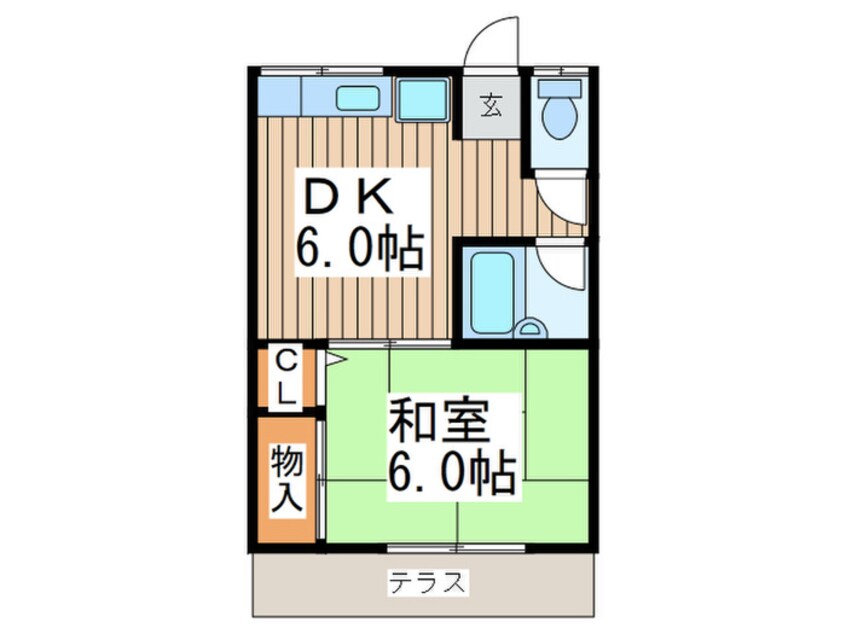 間取図 セイユウハイツⅢ