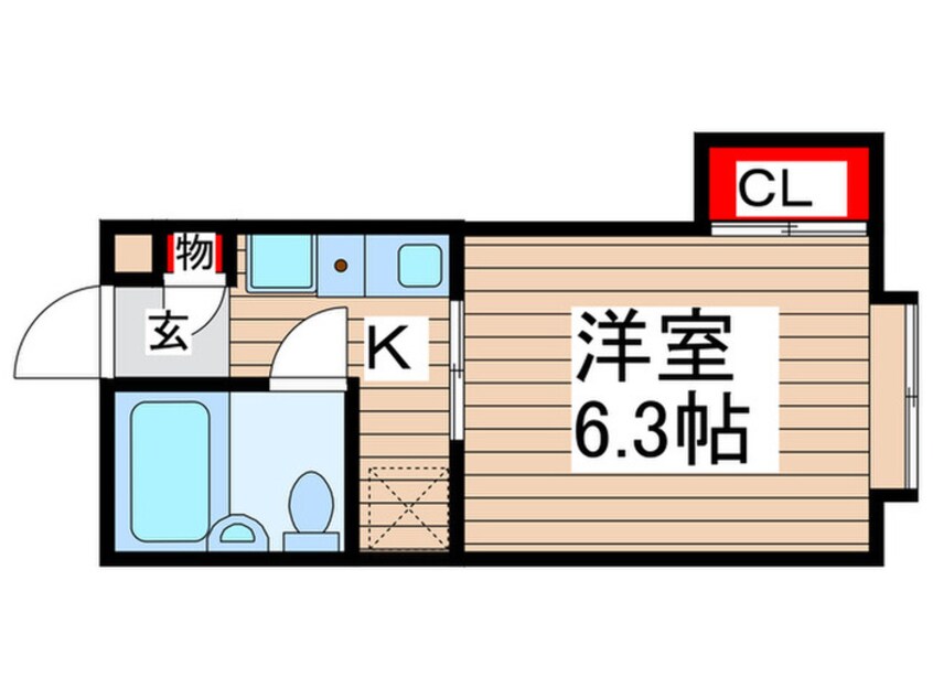 間取図 チェーロ轟