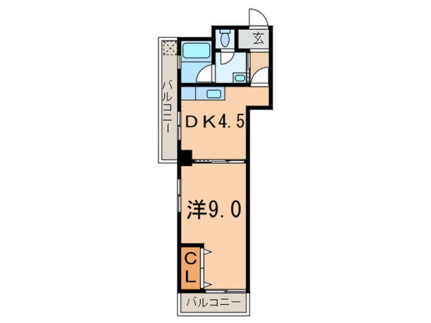 間取図 馬込マンション（506）