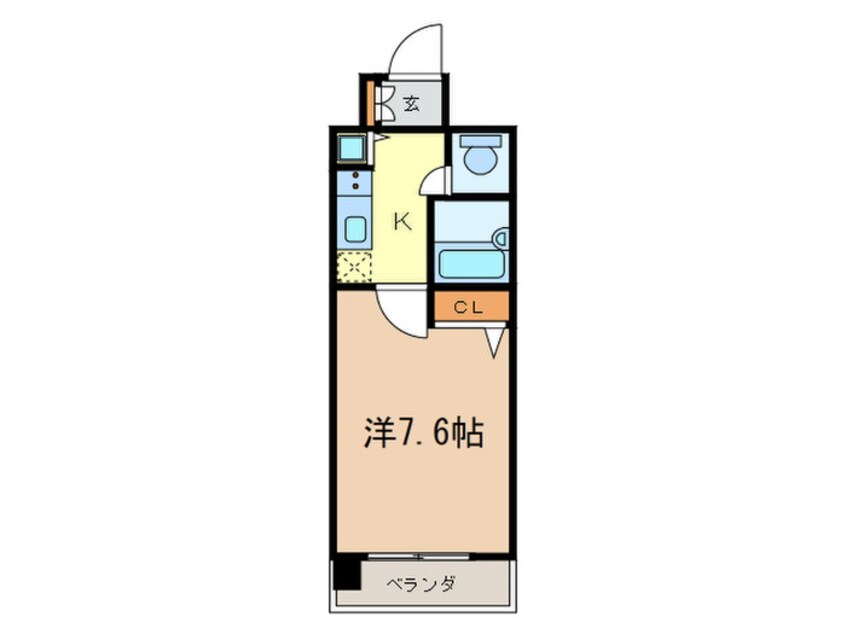 間取図 ガラ・シティ茗荷谷（９０３）