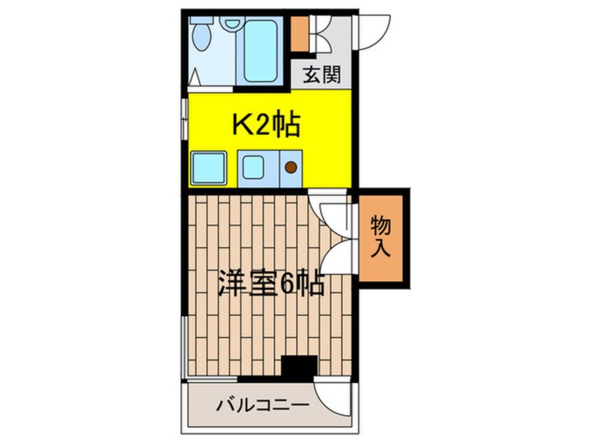 間取図 カ－サセシカ