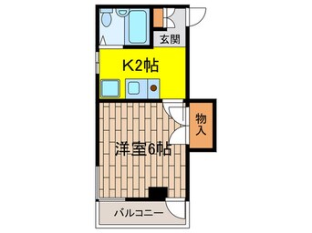 間取図 カ－サセシカ