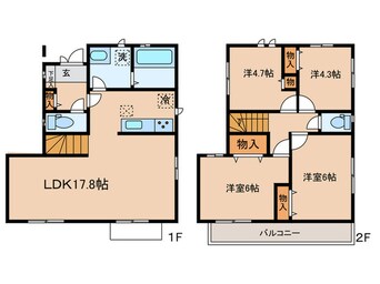 間取図 Kolet府中四谷#08