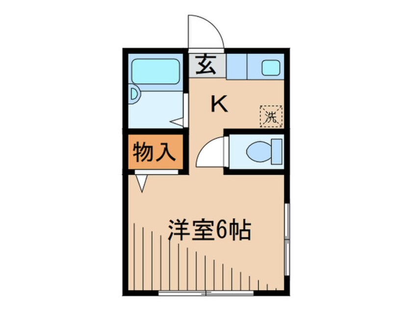 間取図 エスポワ－ルハイツ