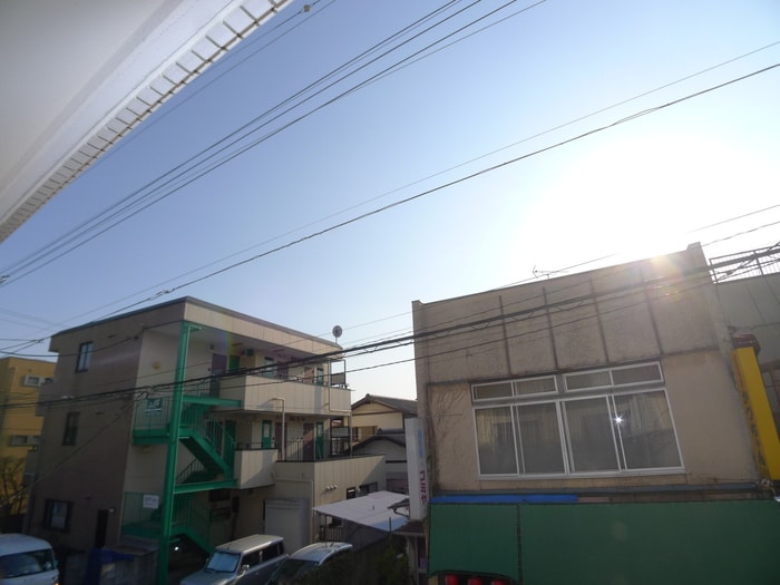 室内からの展望 稲毛ホワイトハウス