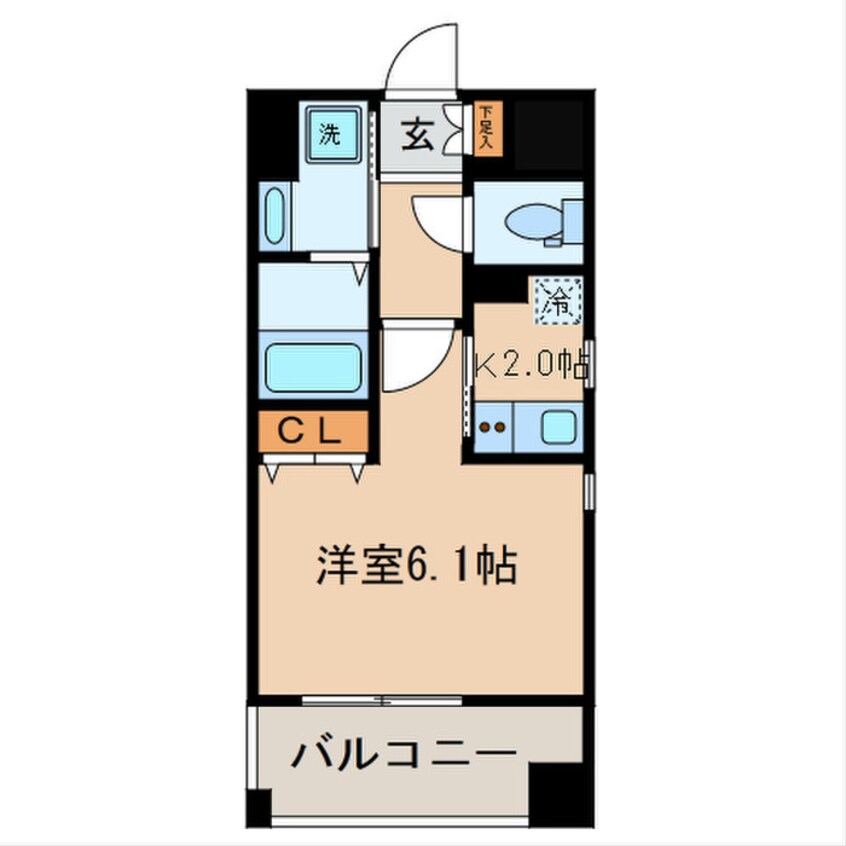 間取図 レジデンシア カルマール