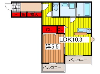 間取図 グランロッシュ