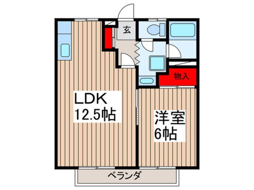間取図 メゾン三ツ橋