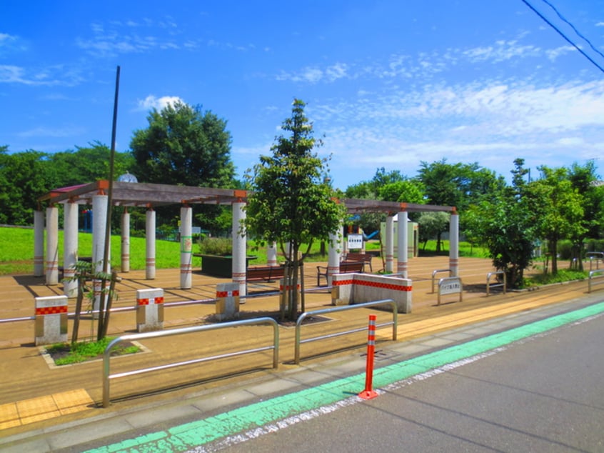 北町公園(公園)まで208m テラスハウス上水新町