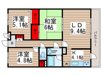 間取図 パインホームズ