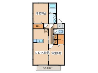 間取図 シャルマンコ－トＤ