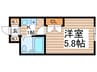 アネックス西葛西 1Rの間取り