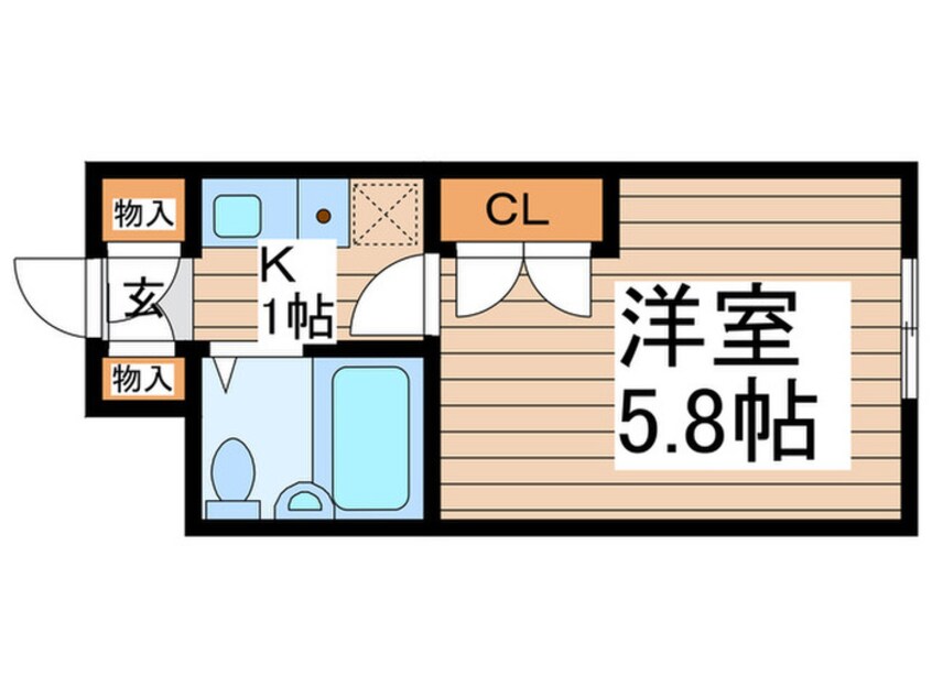 間取図 アネックス西葛西