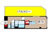 アリビオン菊川 1Rの間取り