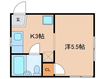 間取図 ハイツビュー玉川