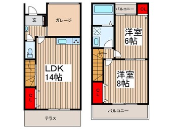 間取図 F・base