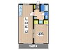 シティ－ハイムファミ－ルＡ 1LDKの間取り