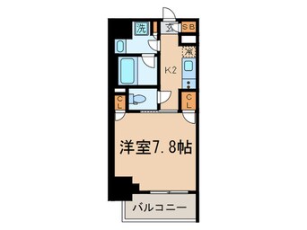 間取図 ザ・パーククロス広尾(502)