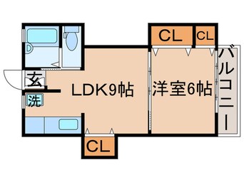 間取図 K・Sハイツ