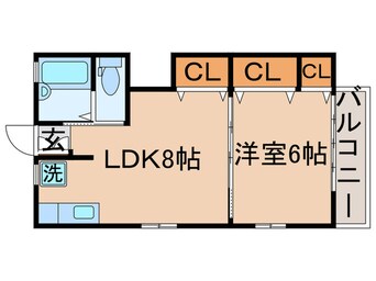 間取図 K・Sハイツ