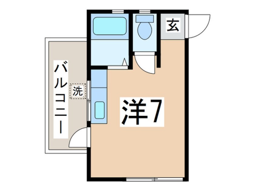 間取図 シ－コ－スト