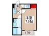 NKクレール宮原町 1Kの間取り