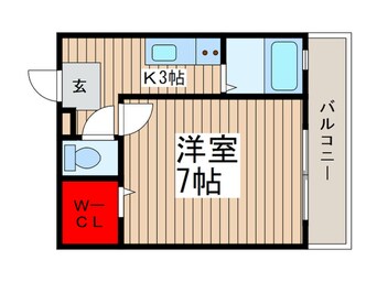 間取図 ソレアード松戸