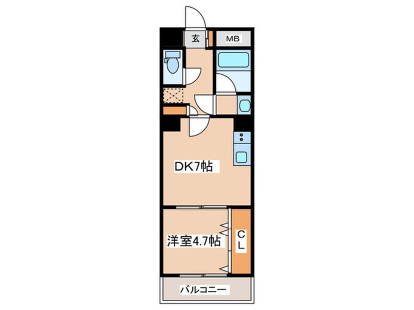 間取図 ロックス目黒南