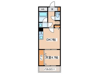 間取図 ロックス目黒南