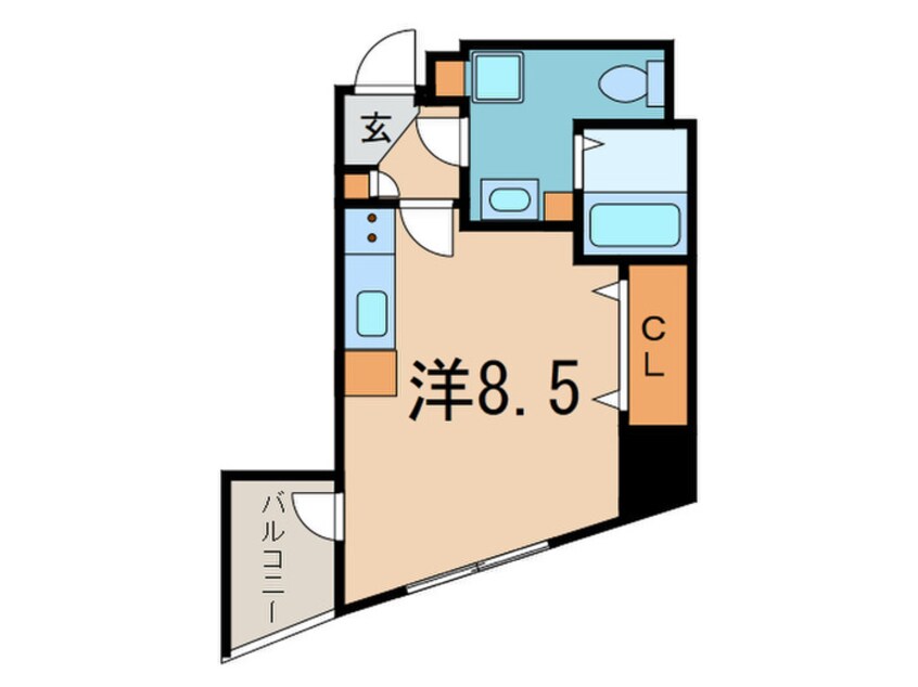 間取図 MALULANI千駄ヶ谷