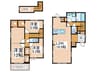 BLOOMING MAISON 八潮市大瀬3nd 3LDKの間取り