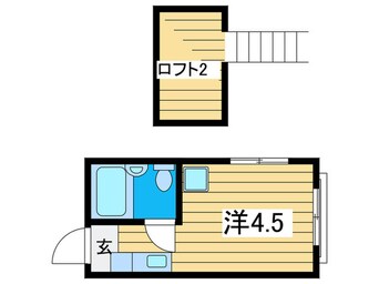 間取図 ヴェルジェ滝頭