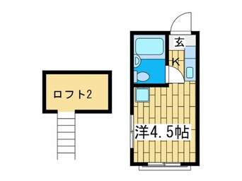 間取図 ヴェルジェ滝頭