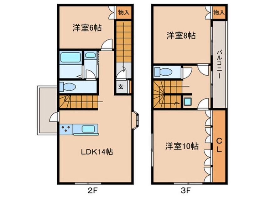 間取図 ＦＫビル駒岡