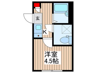 間取図 Colorless浅草