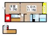 グランメゾン姉崎 1LDKの間取り