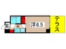 ﾗｲｵﾝｽﾞﾏﾝｼｮﾝ五反野第6（101） 1Kの間取り