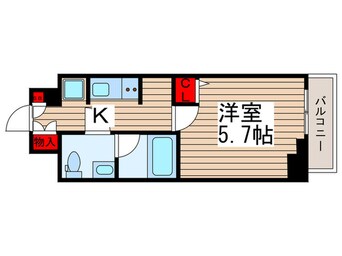 間取図 AZEST北千住(1001)