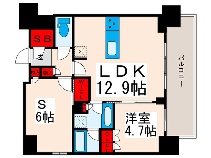 間取り図 ORME　COURT　NIPPORI　EAST
